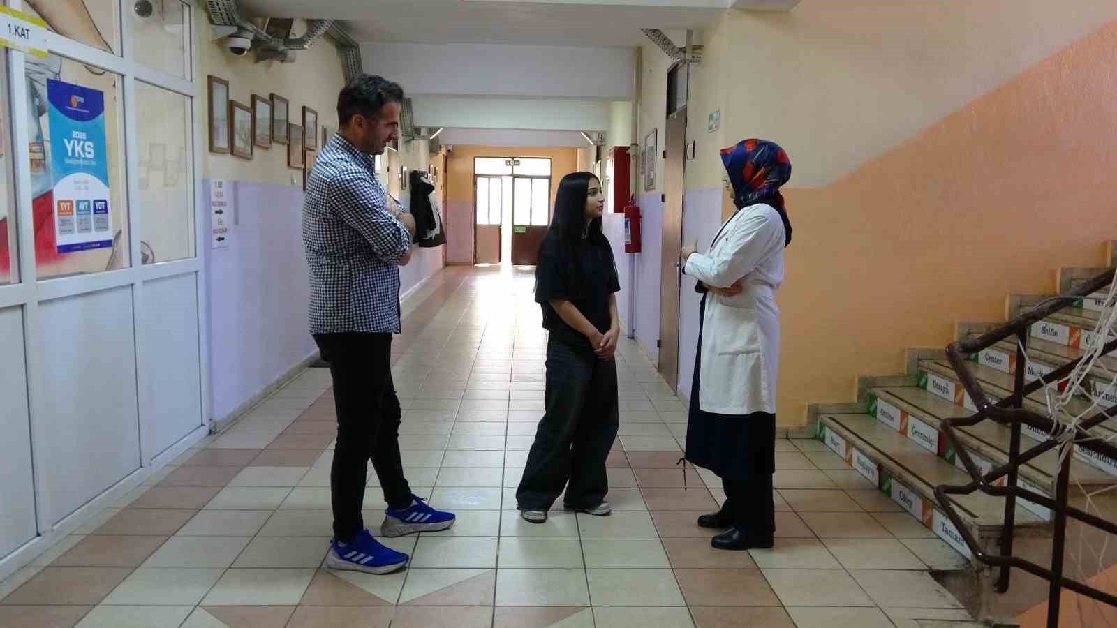 Teneffüste ölümle burun buruna gelen öğrenci o anları anlattı
