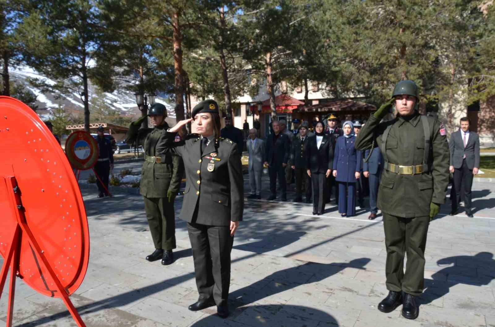 Tercan’da Çanakkale Zaferi’nin 111. yıl dönümü törenle anıldı
