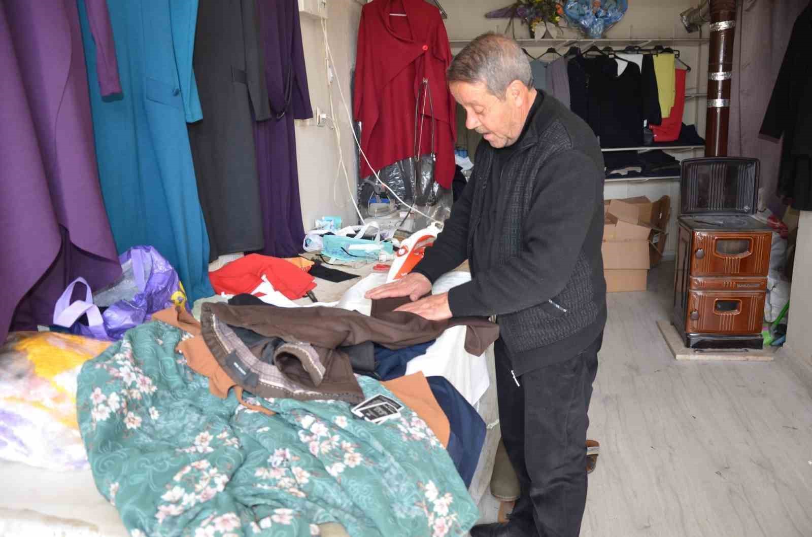 Tercan’da terzilerin bayram mesaisi
