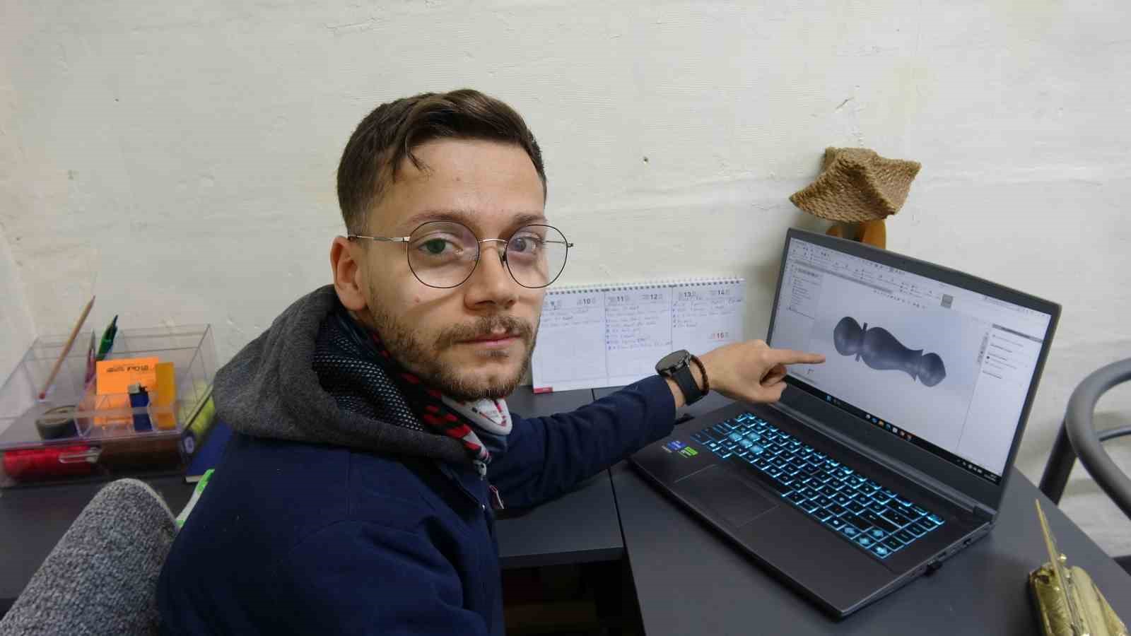 Tespih meraklısı genç hobisini ustalığa dönüştürdü
