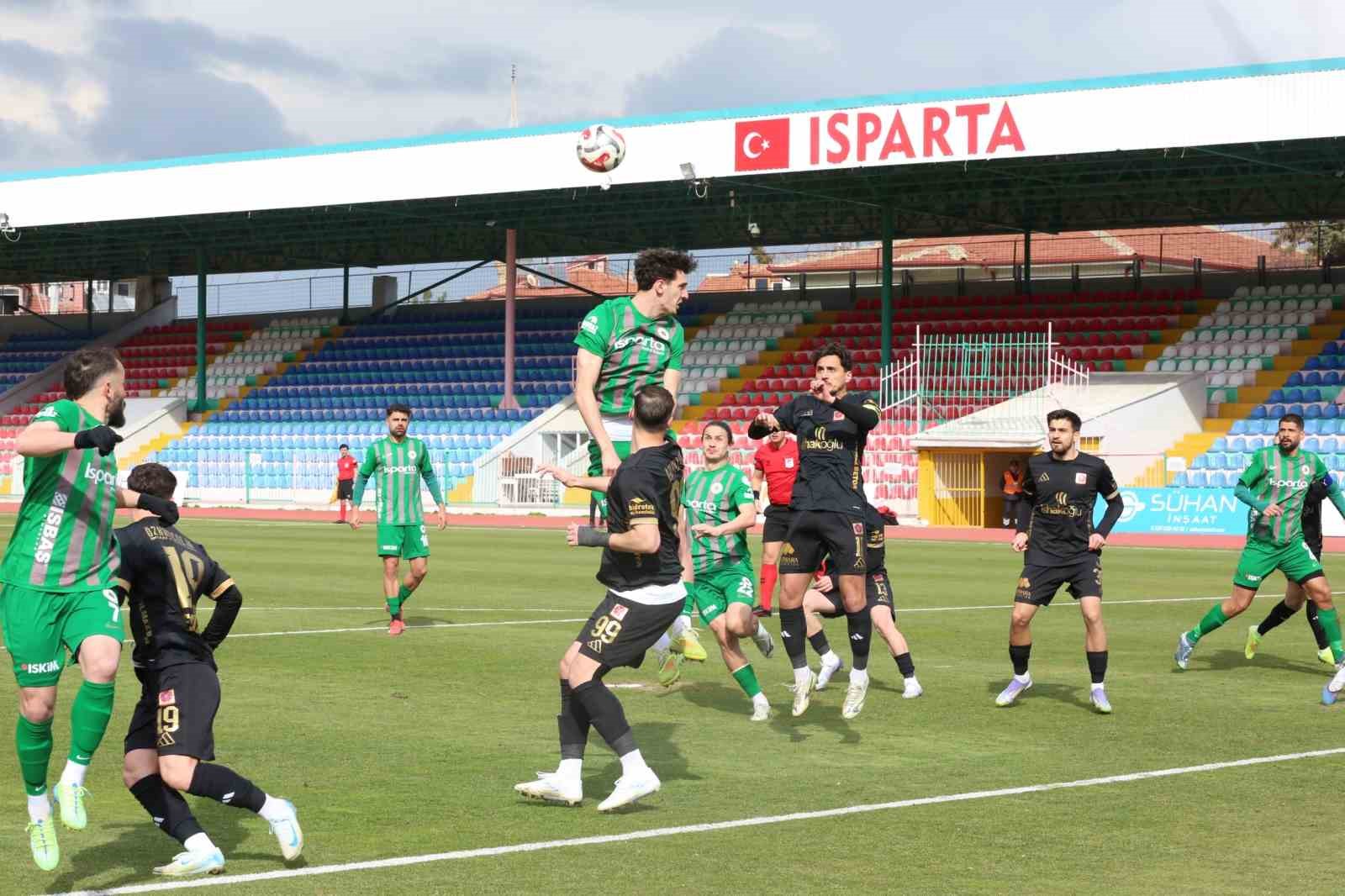 TFF 2. Lig: Isparta 32 Spor: 2 - Gebzespor: 2

