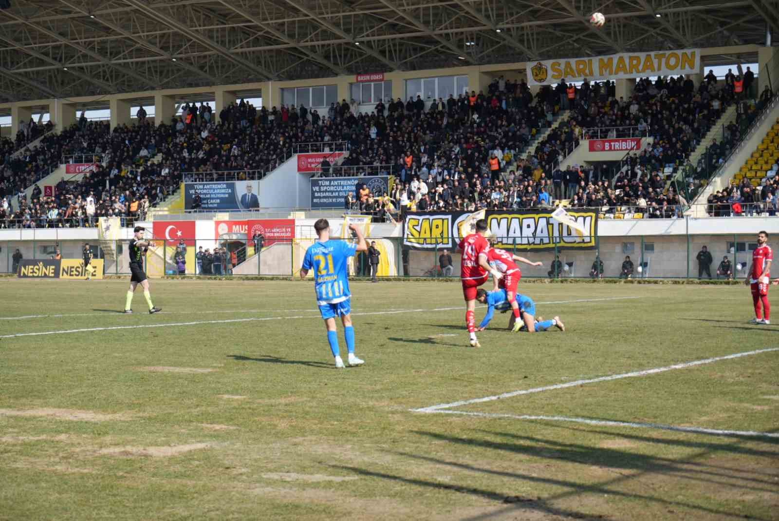 TFF 2. Lig: Muş Spor Kulübü: 1 - 68 Aksaray Belediyespor: 1
