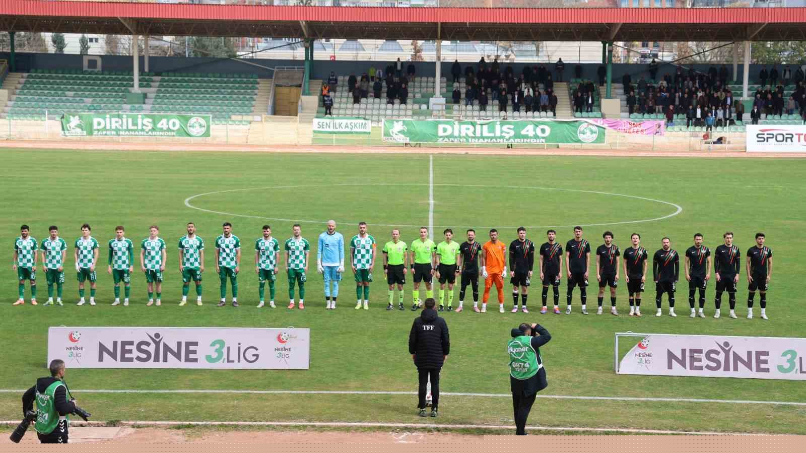 TFF 3. Lig: Kırşehir FK: 1 - Diyarbekir Spor: 1
