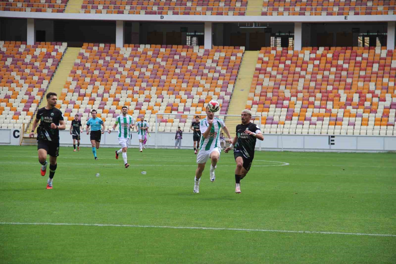 TFF 3. Lig: Malatya Yeşilyurtspor: 2 - Kilis 1984: 0
