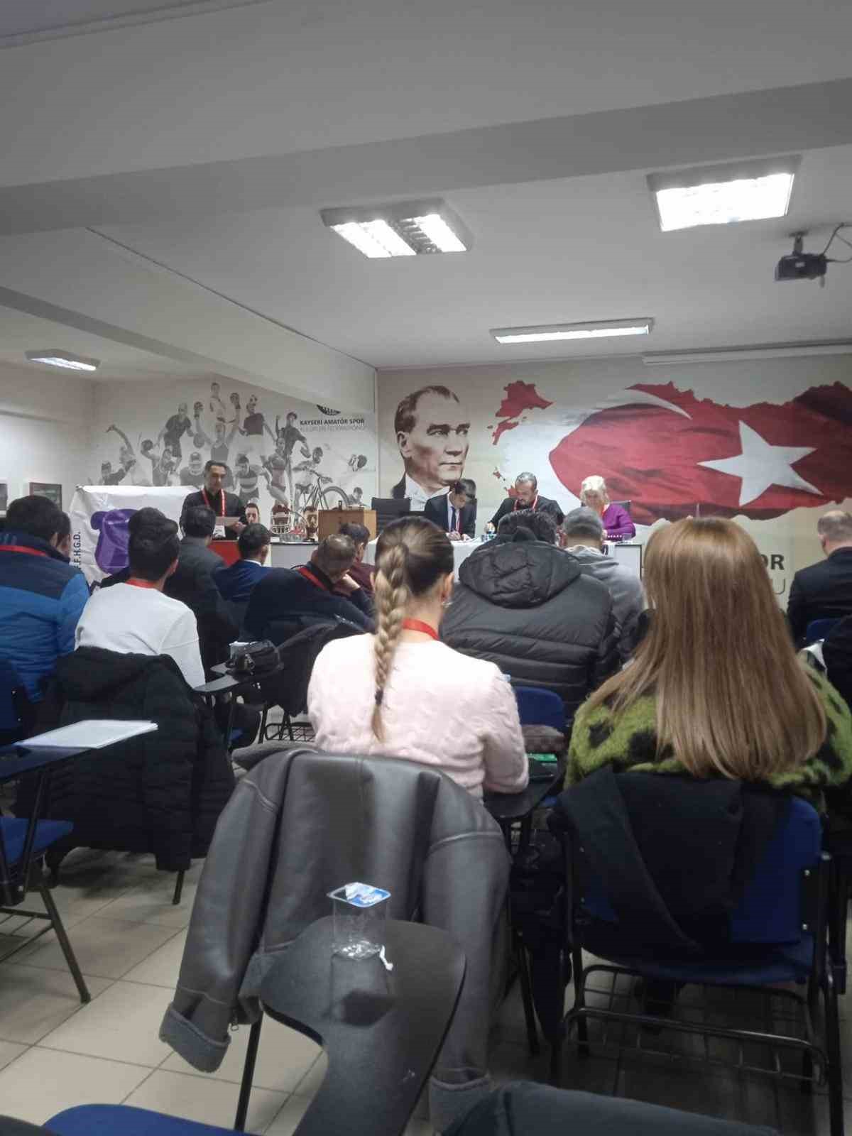 TFFHGD Kayseri Şubesi yeni Başkanı İbrahim İmrağ oldu
