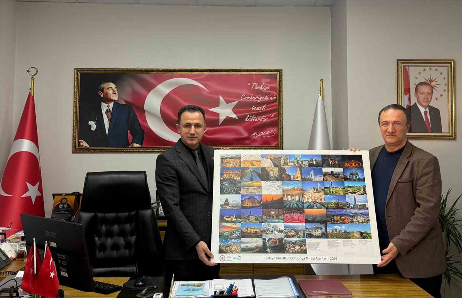 TFSF yönetimi, Diyarbakır İl Kültür ve Turizm Müdürü Tekin ile bir araya geldi
