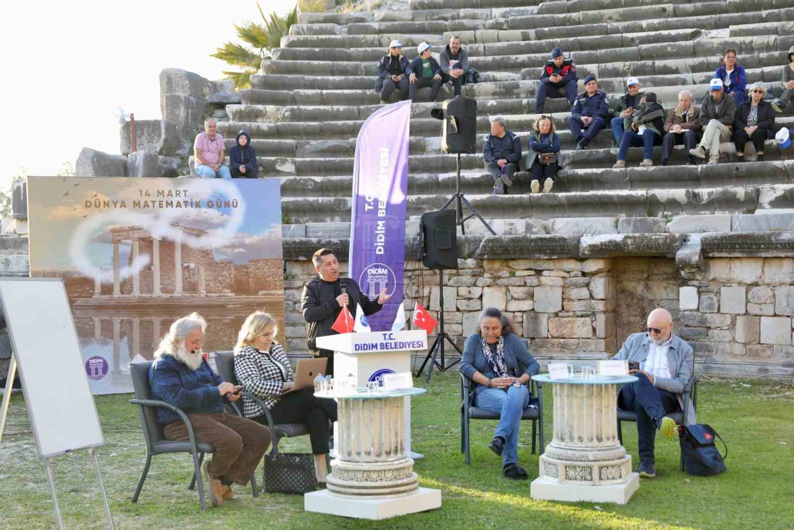 Thales’in kenti Miletos’ta ’Matematik ve Umut’ temalı buluşma gerçekleştirildi
