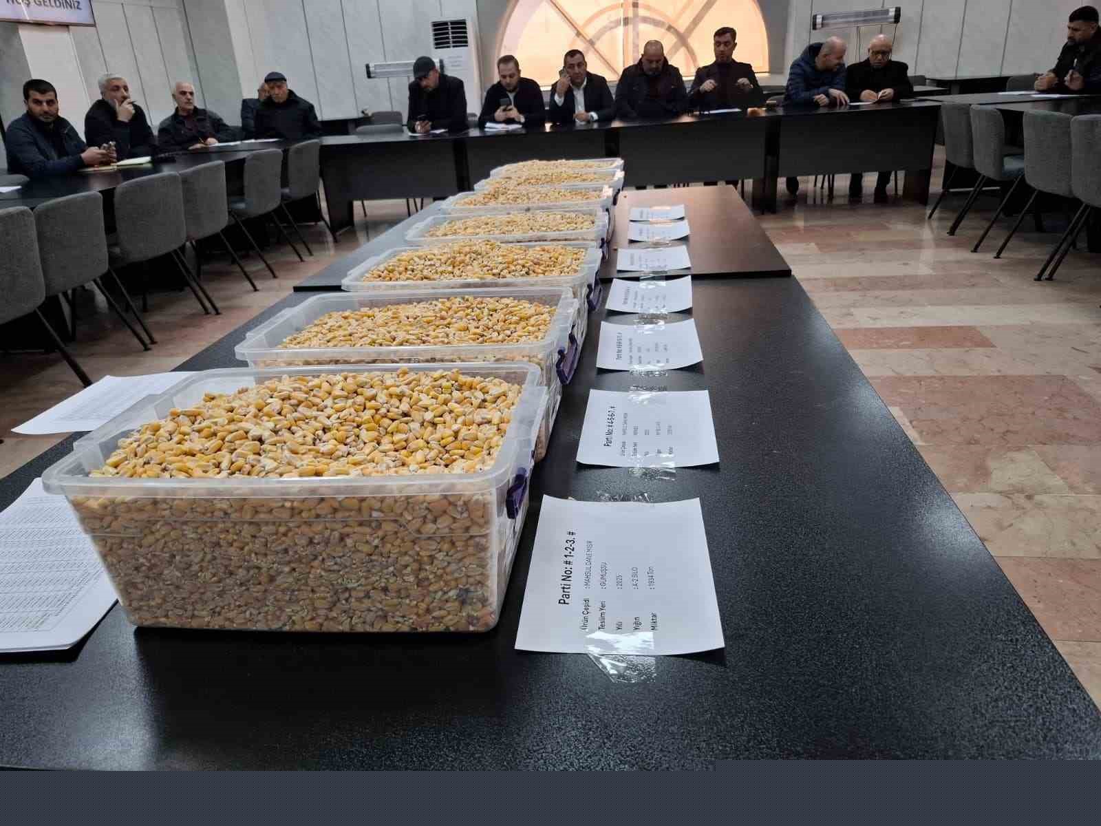 TİGEM’in 13,5 bin tonluk mısır satışı GTB’de gerçekleşti
