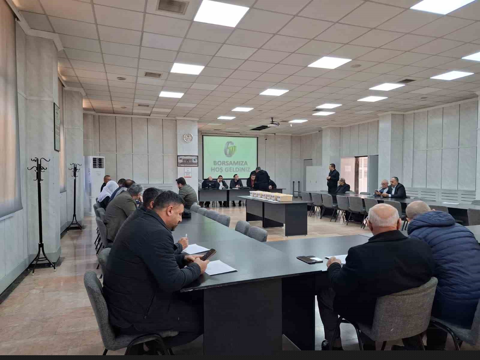 TİGEM’in 13,5 bin tonluk mısır satışı GTB’de gerçekleşti
