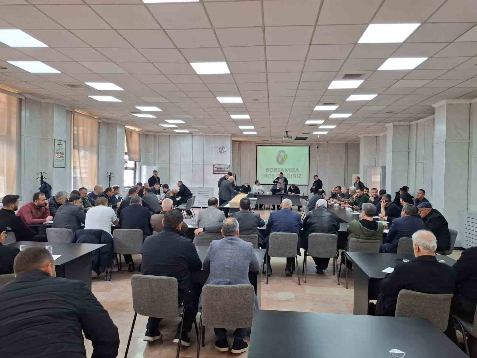 TİGEM’in 15 bin ton mısır satışı GTB’de gerçekleşti
