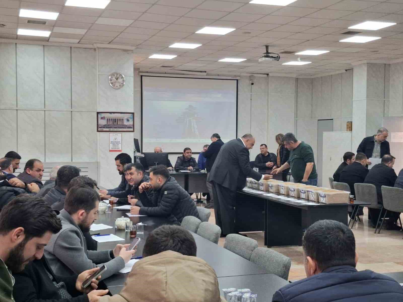 TİGEM’in buğday ihalesi GTB’de gerçekleşti
