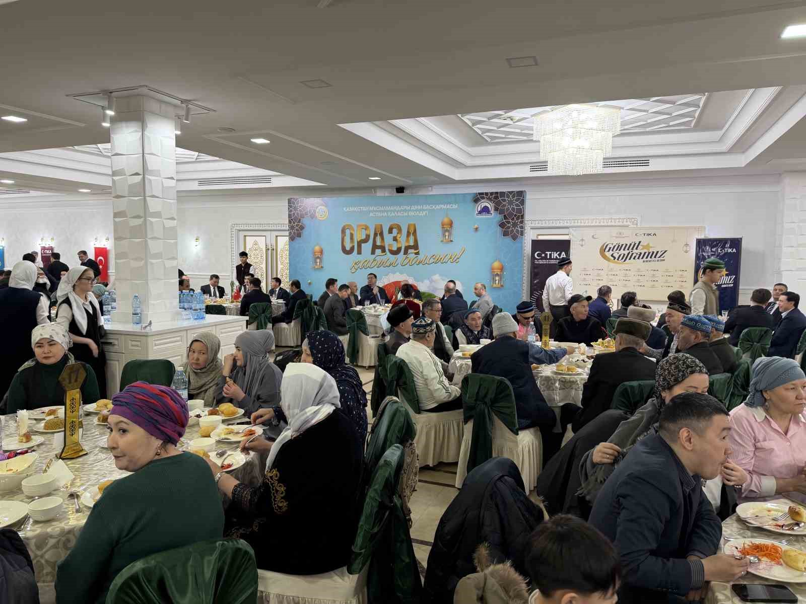 TİKA’dan Astana’da 500 kişilik iftar programı
