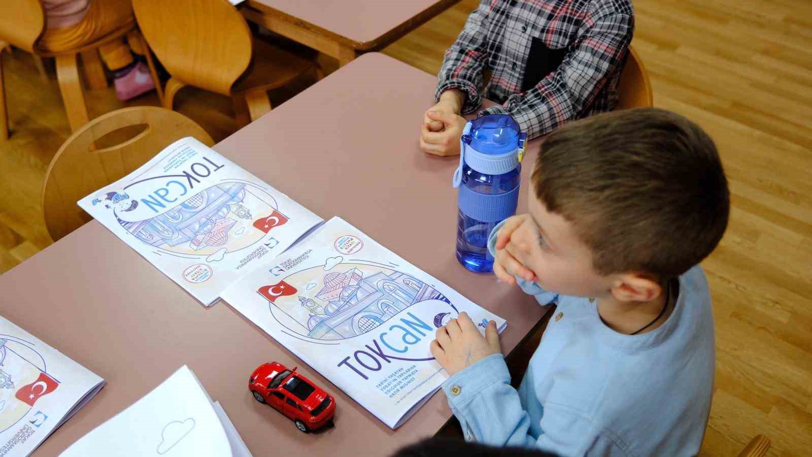 Tokat’ın tarihi, okul öncesi çocuklara boyamayla öğretildi

