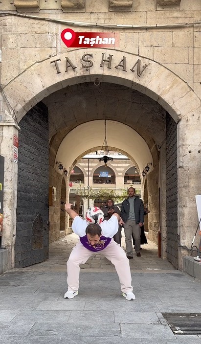 Tokat’ın tarihini futbol şovuyla tanıtıyor
