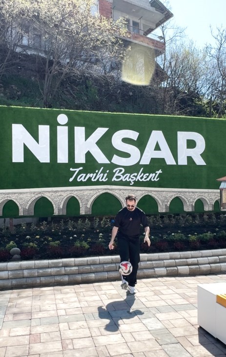 Tokat’ın tarihini futbol şovuyla tanıtıyor
