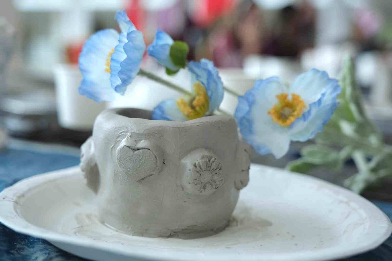 Tokatlı kadınlar kil atöyesine girip hünerlerini sergiledi
