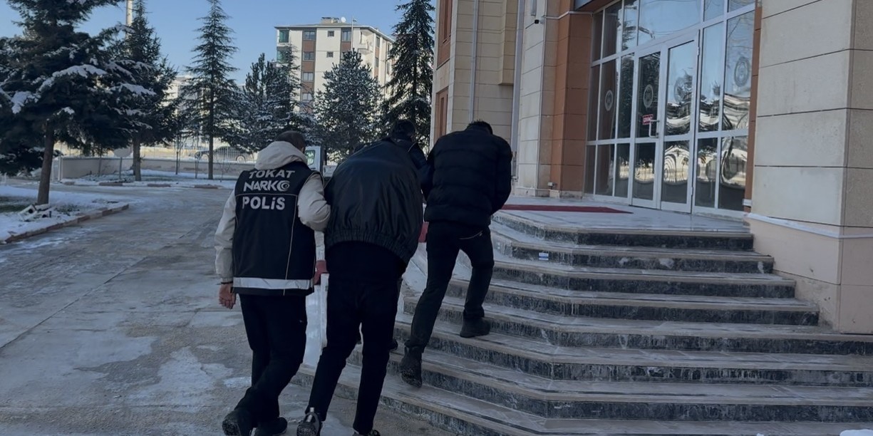 Tokat’ta 107 gram kokain ele geçirildi
