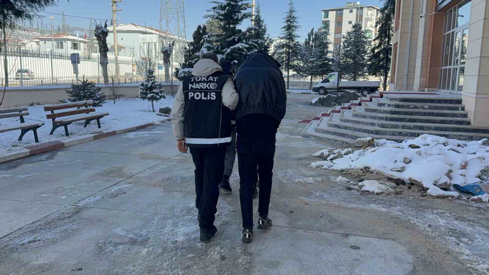 Tokat’ta 107 gram kokain ele geçirildi
