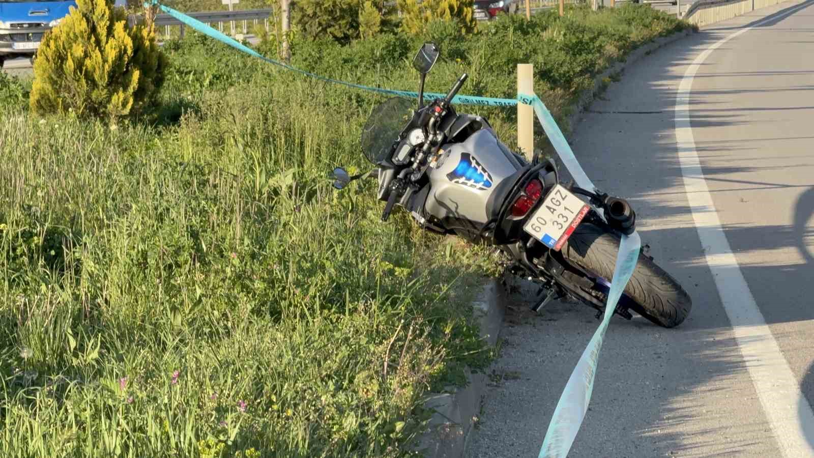 Tokat’ta motosiklet kazası: 1 ölü
