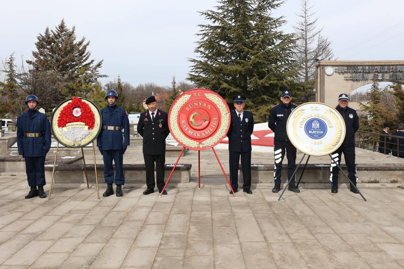 Tomarza ve Bünyan’da Şehitleri Anma Programı düzenlendi
