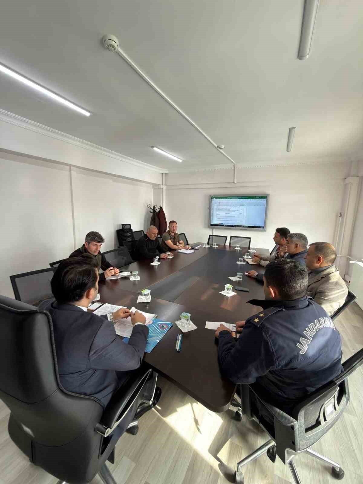 Tomarza’da Av Komisyonu Toplantısı yapıldı
