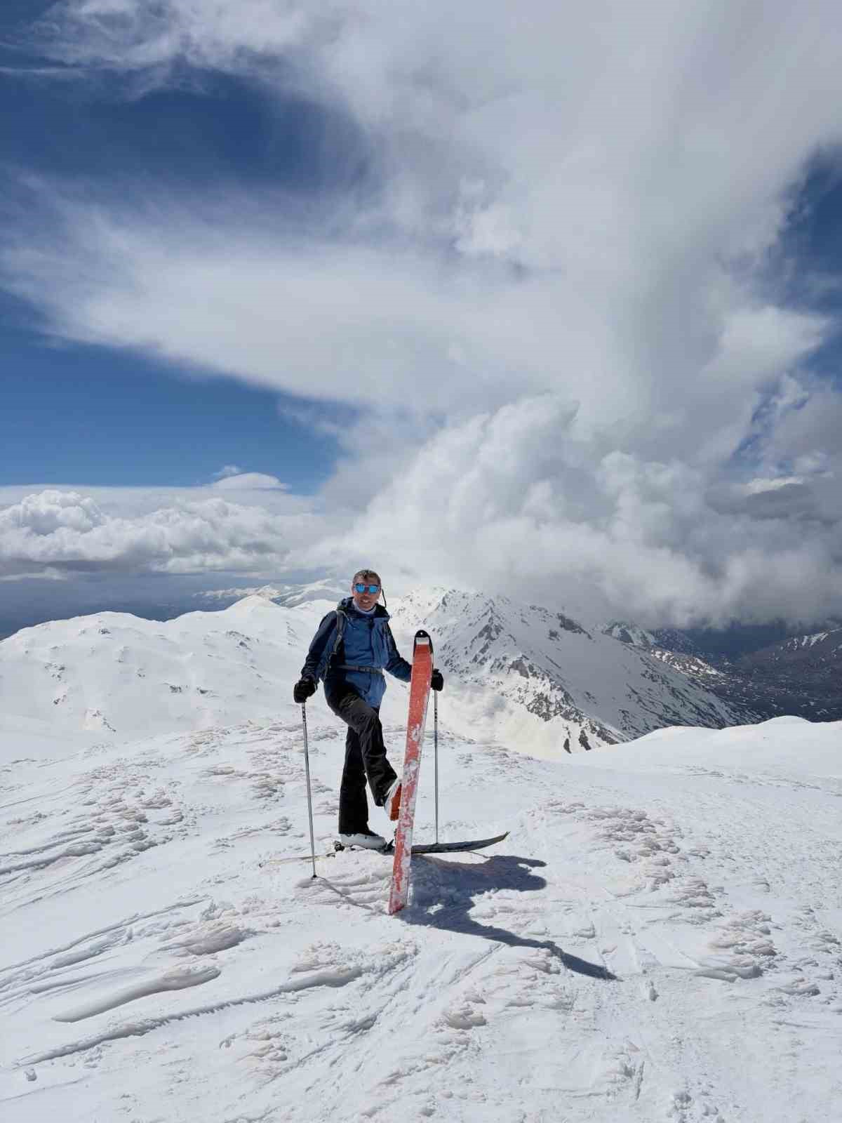 Tomarza’da yeni kayak rotası keşfedildi
