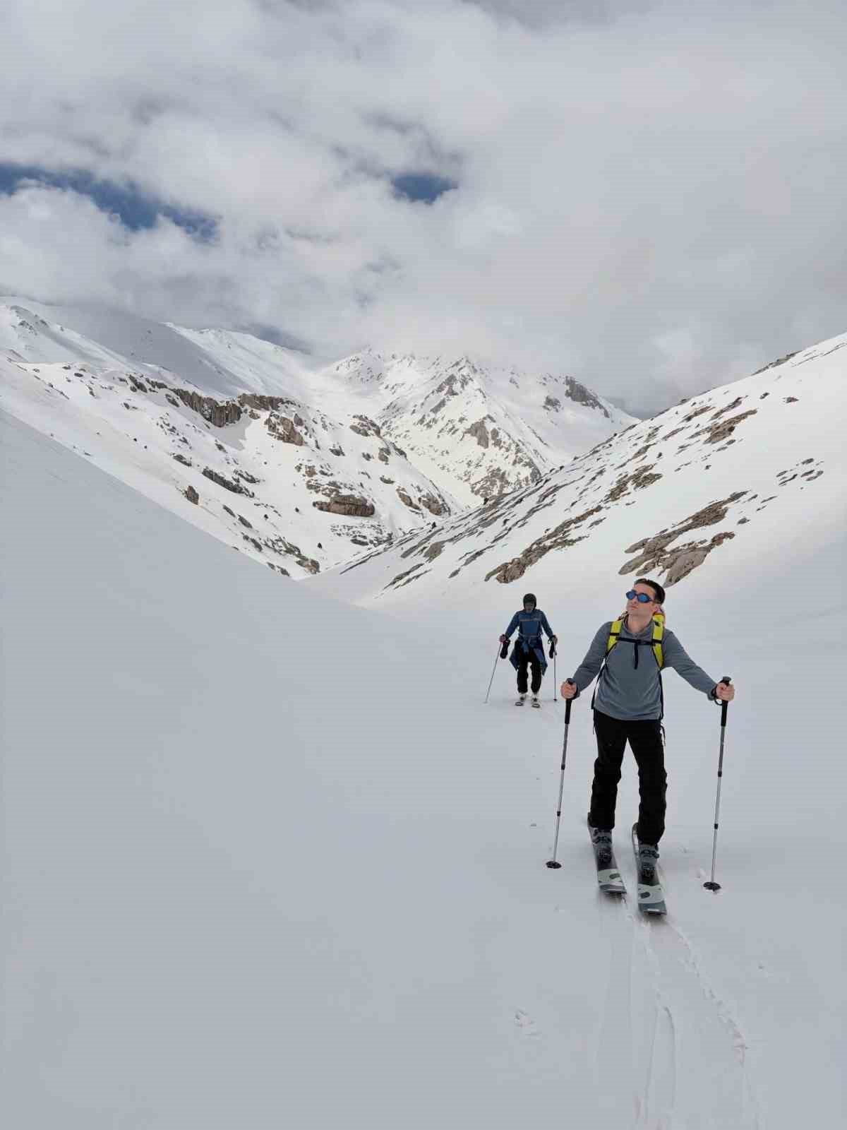 Tomarza’da yeni kayak rotası keşfedildi
