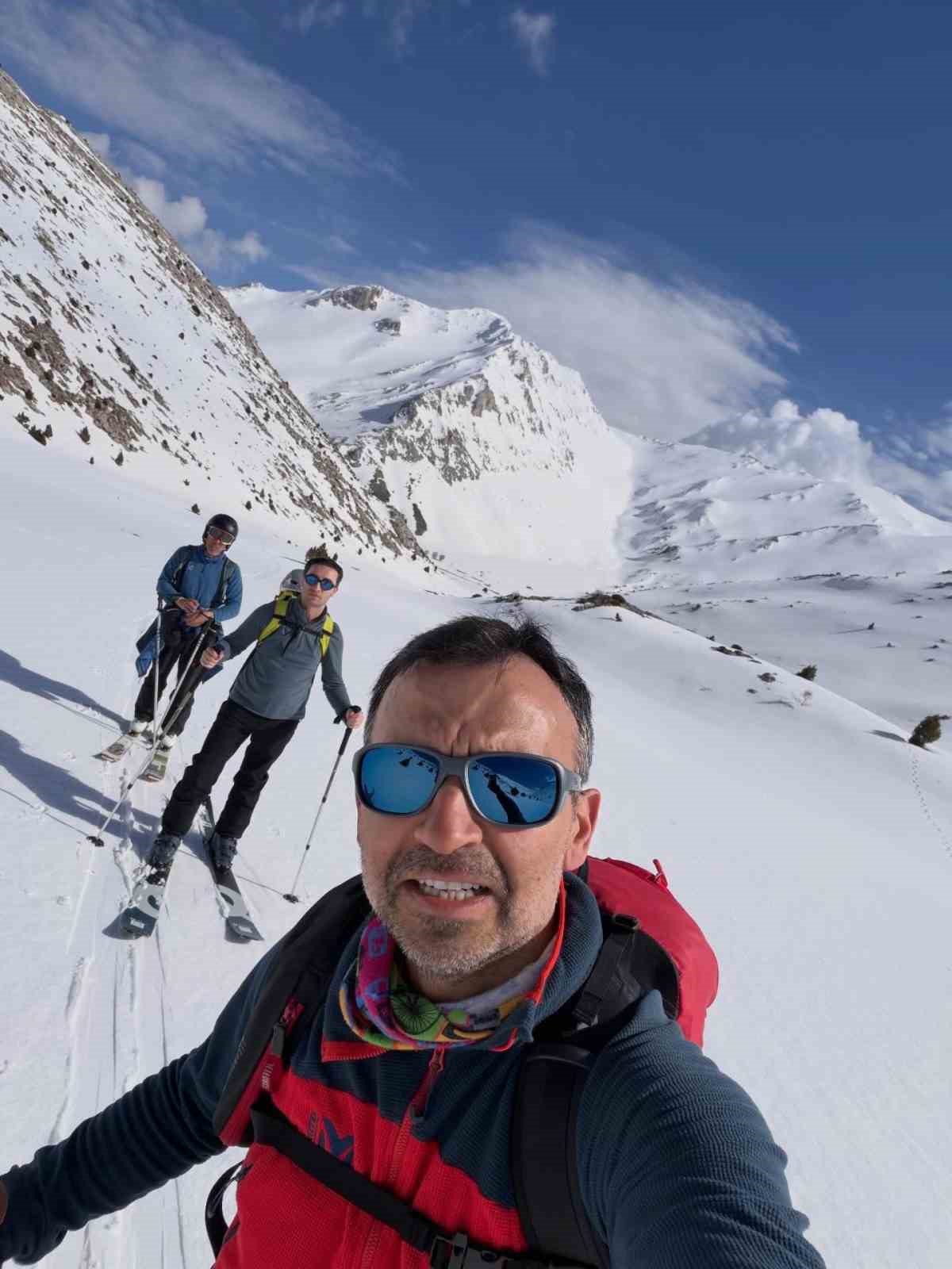 Tomarza’da yeni kayak rotası keşfedildi
