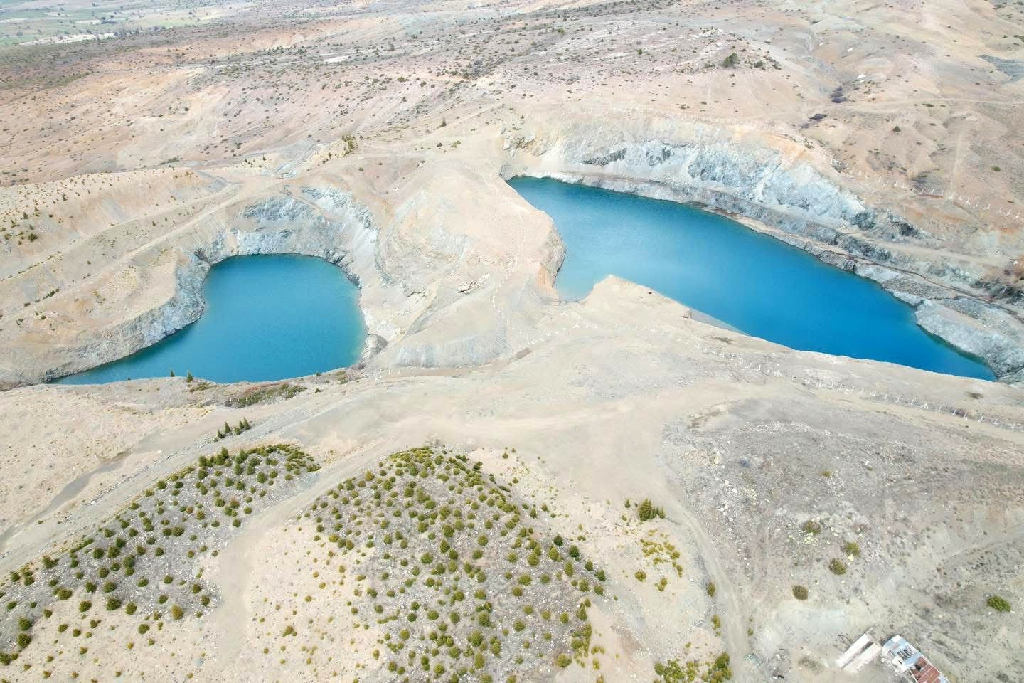 Tomarza’nın doğa harikası Mavi Göl, görenleri etkiliyor
