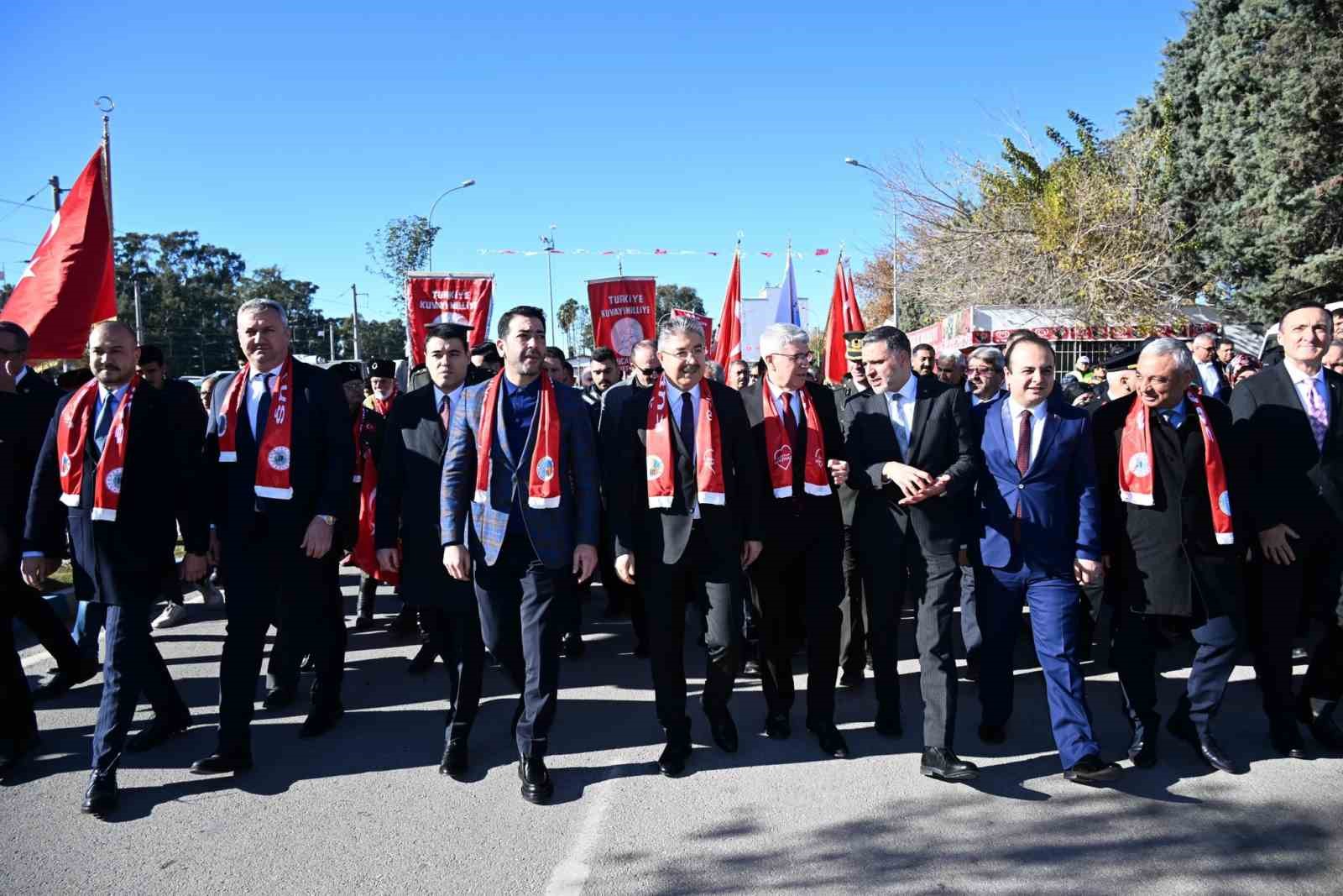 Toprakkale’de kurtuluşun 104’üncü yılı coşkuyla kutlandı
