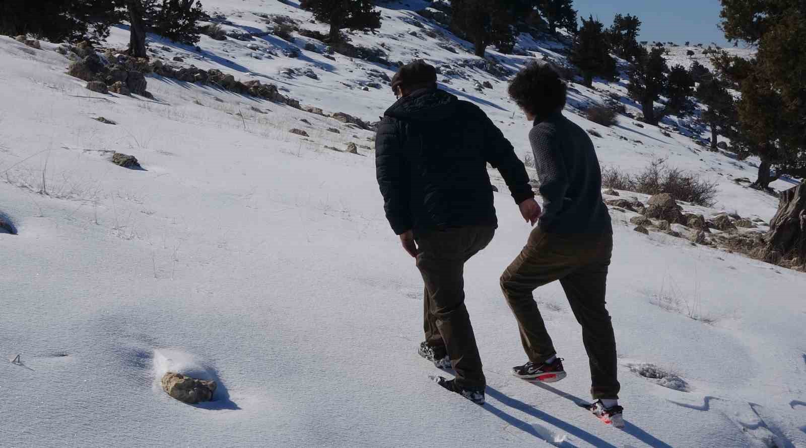 Toroslar ‘da obruklar karla doldu
