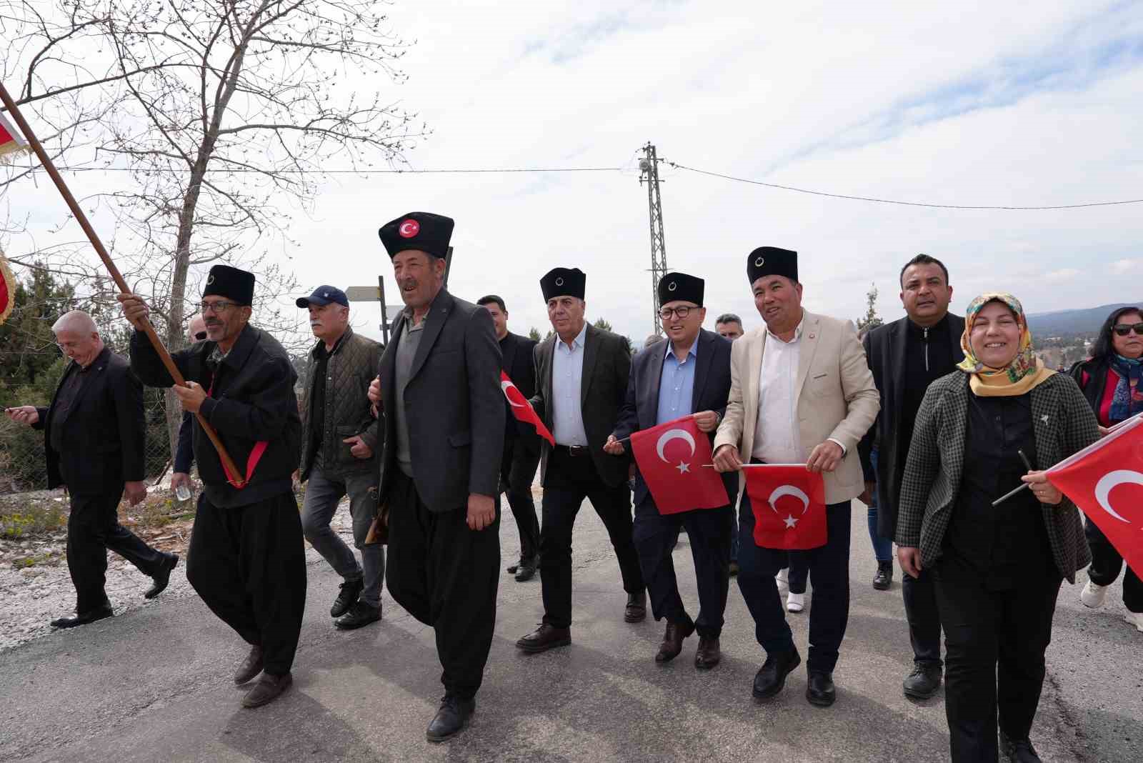 Torosların zirvesinde 106 yıl sonra milli mücadele ruhuyla yürüdüler
