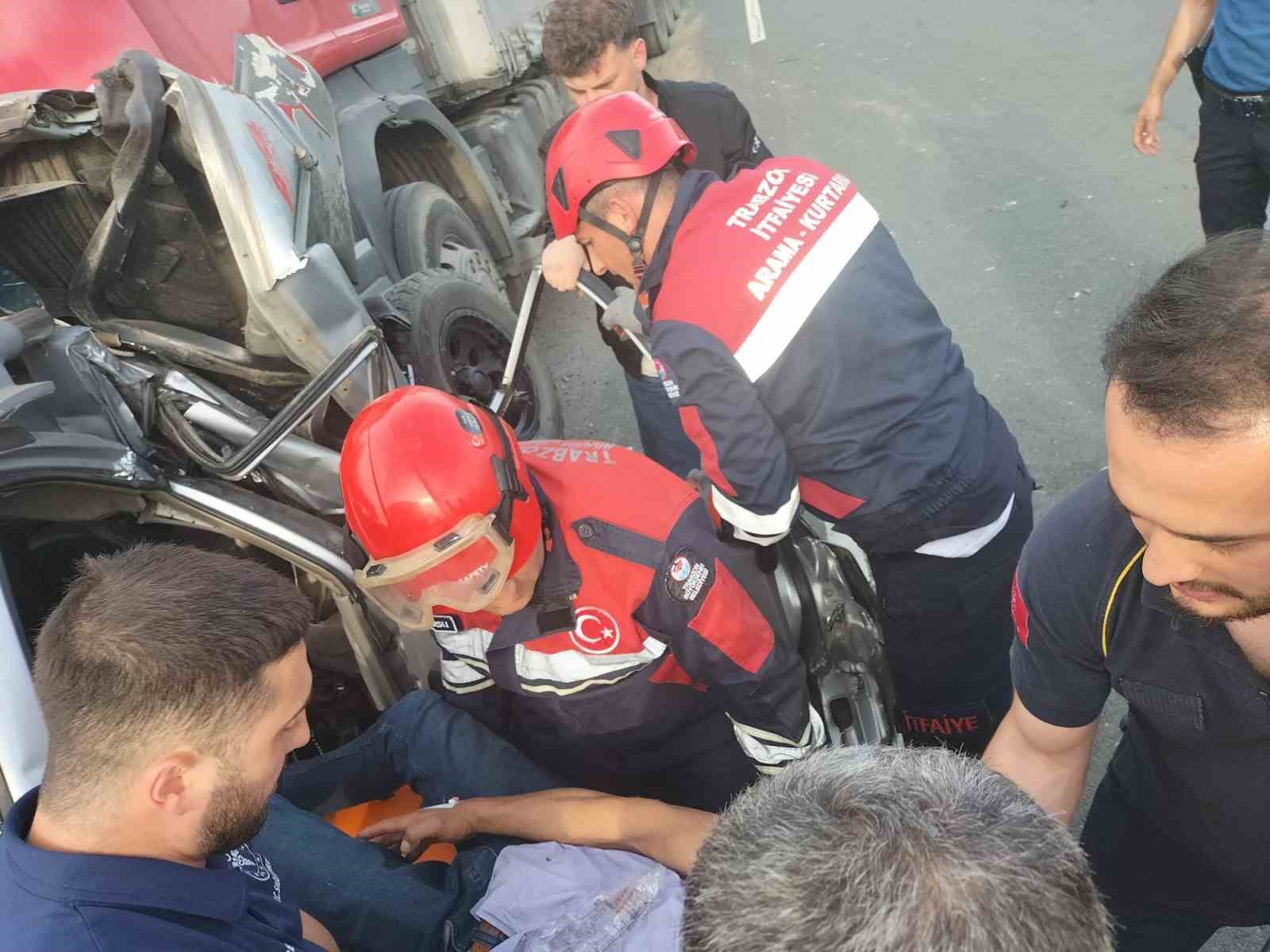 Trabzon İtfaiyesi son 1 yılda 4 bin 992 olaya müdahale etti
