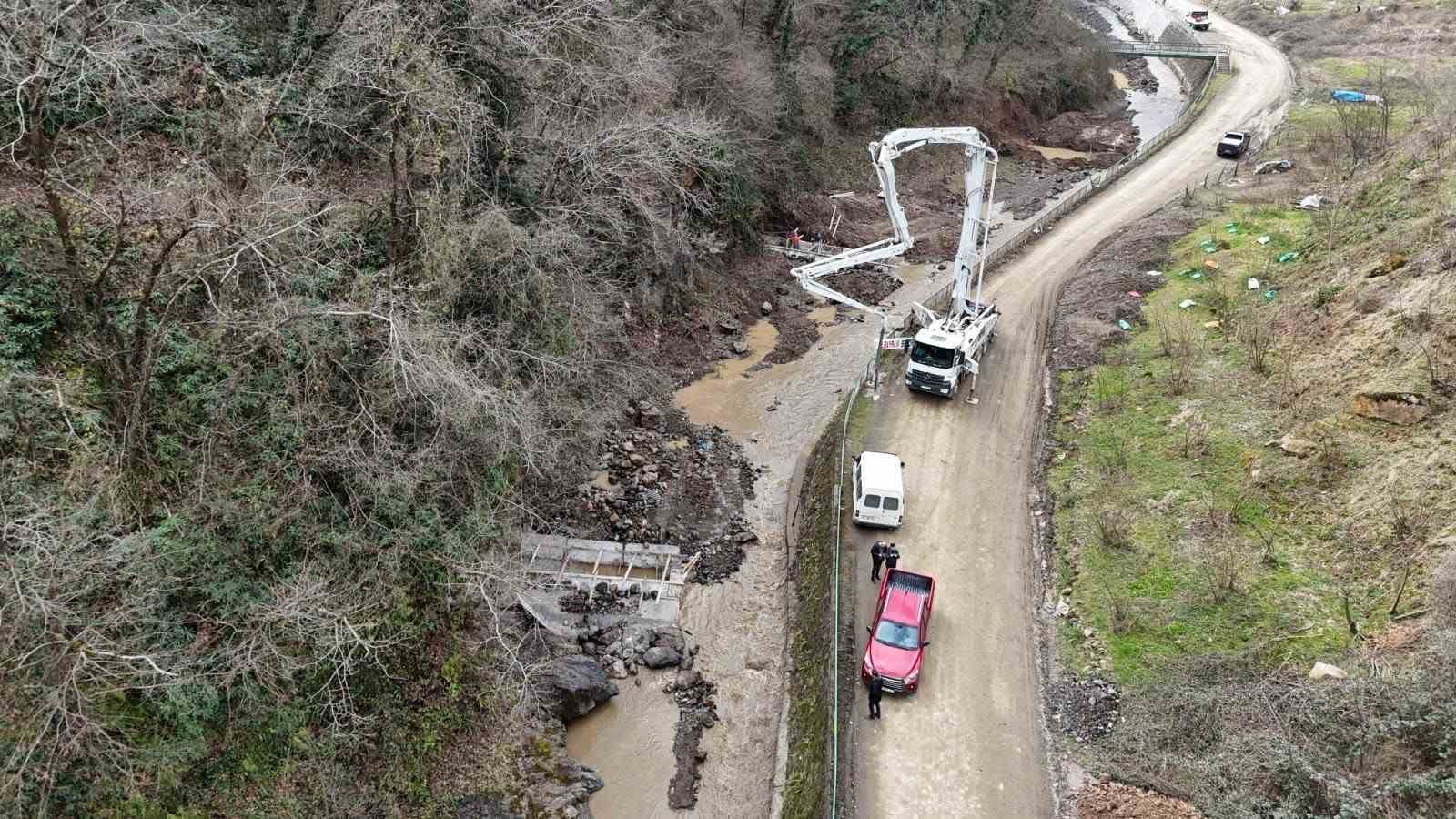 Trabzon Sera Vadisi’ndeki taşkın riskine karşı önlem alınıyor
