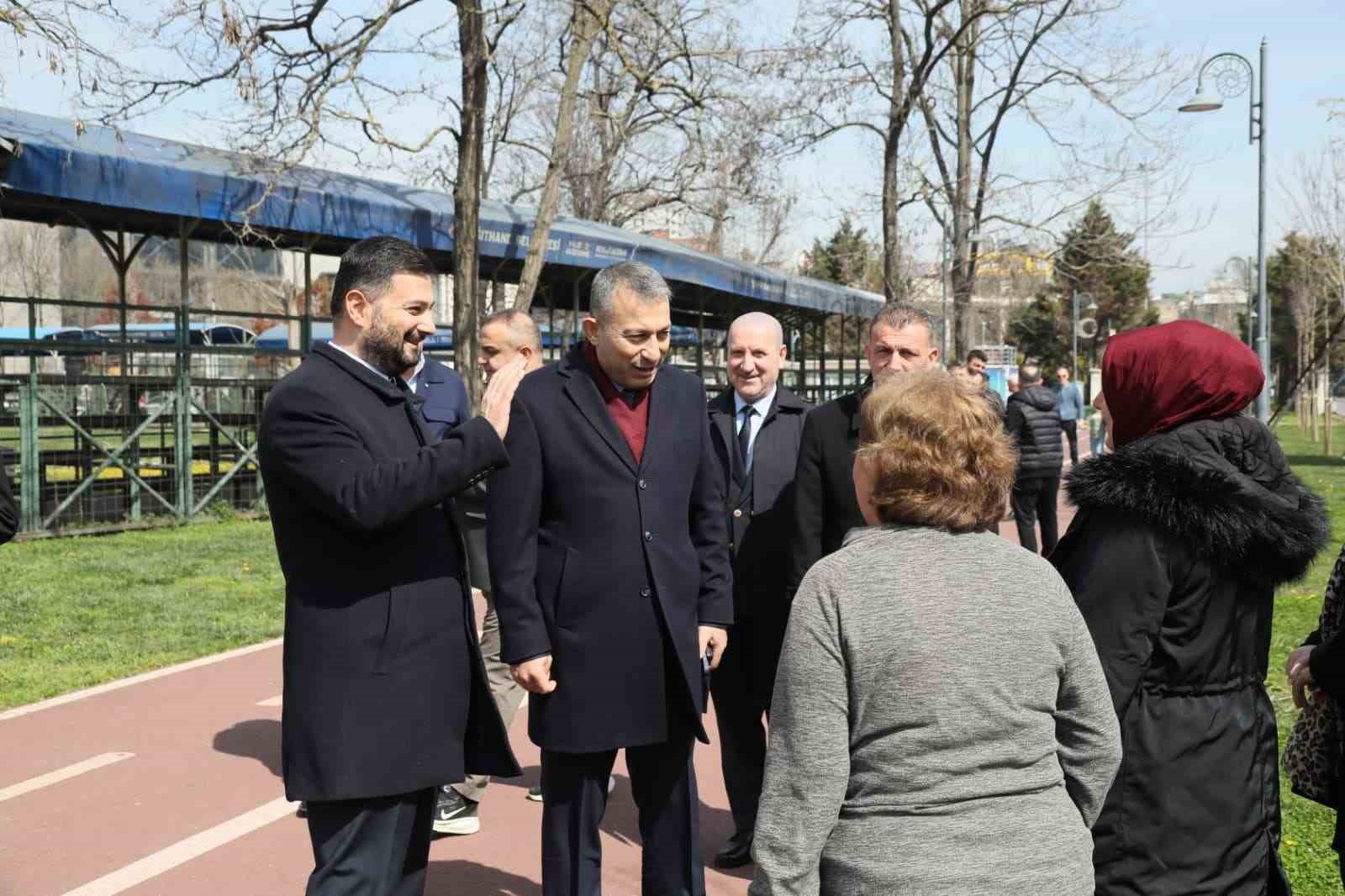 Trabzon Valisi Tahir Şahin’den Kağıthane’ye ziyaret
