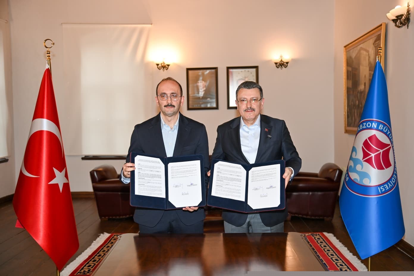 Trabzon’a İleri Biyolojik Arıtma Tesisi için ilk imzalar atıldı
