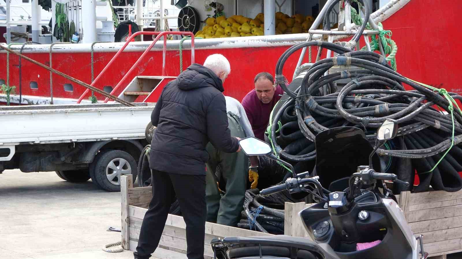 Trabzon’da balıkçılar "paydos" dedi
