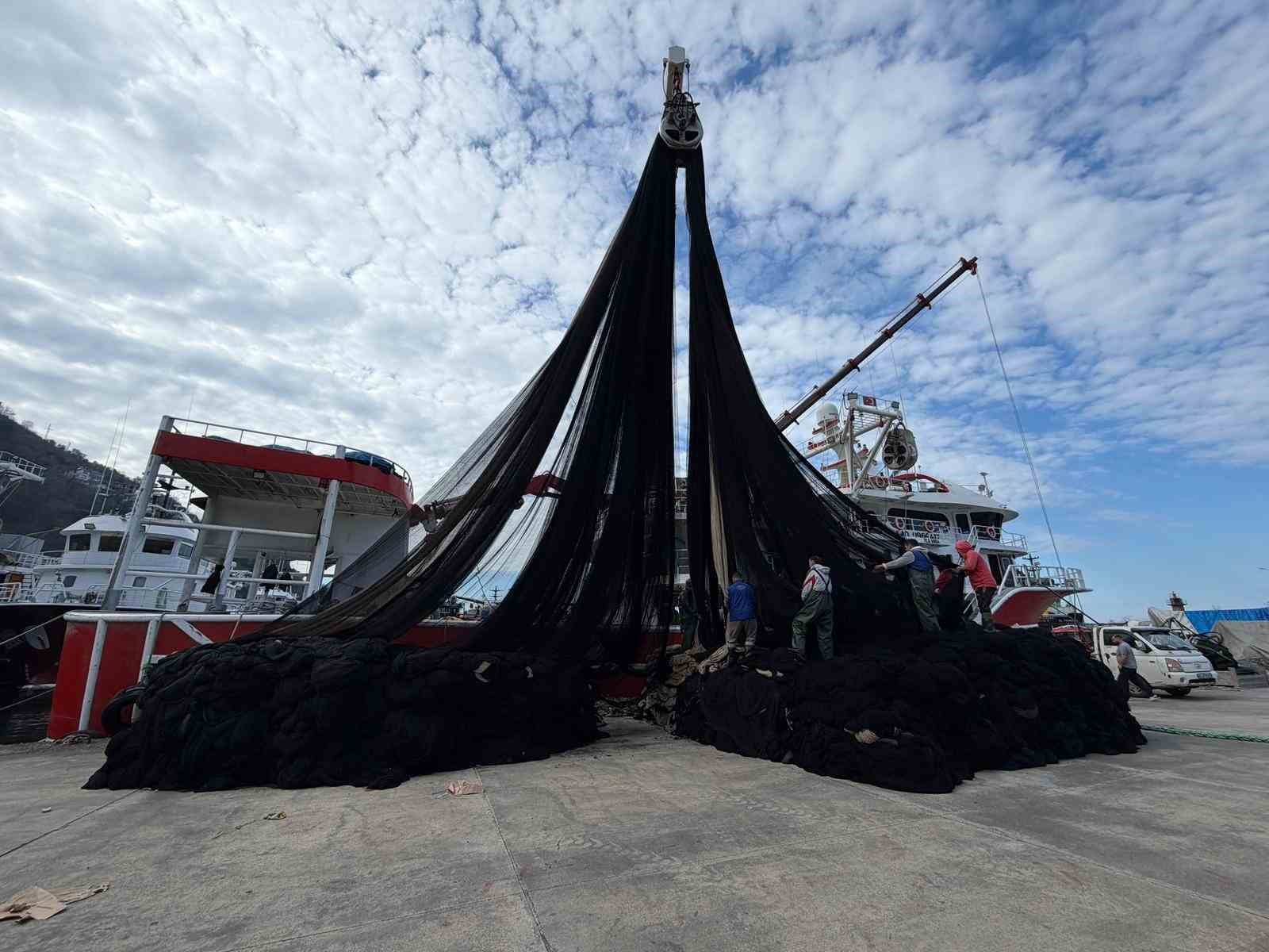 Trabzon’da balıkçılar "paydos" dedi
