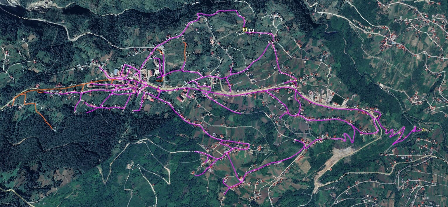 Trabzon’da Düzköy’e dev altyapı yatırımı
