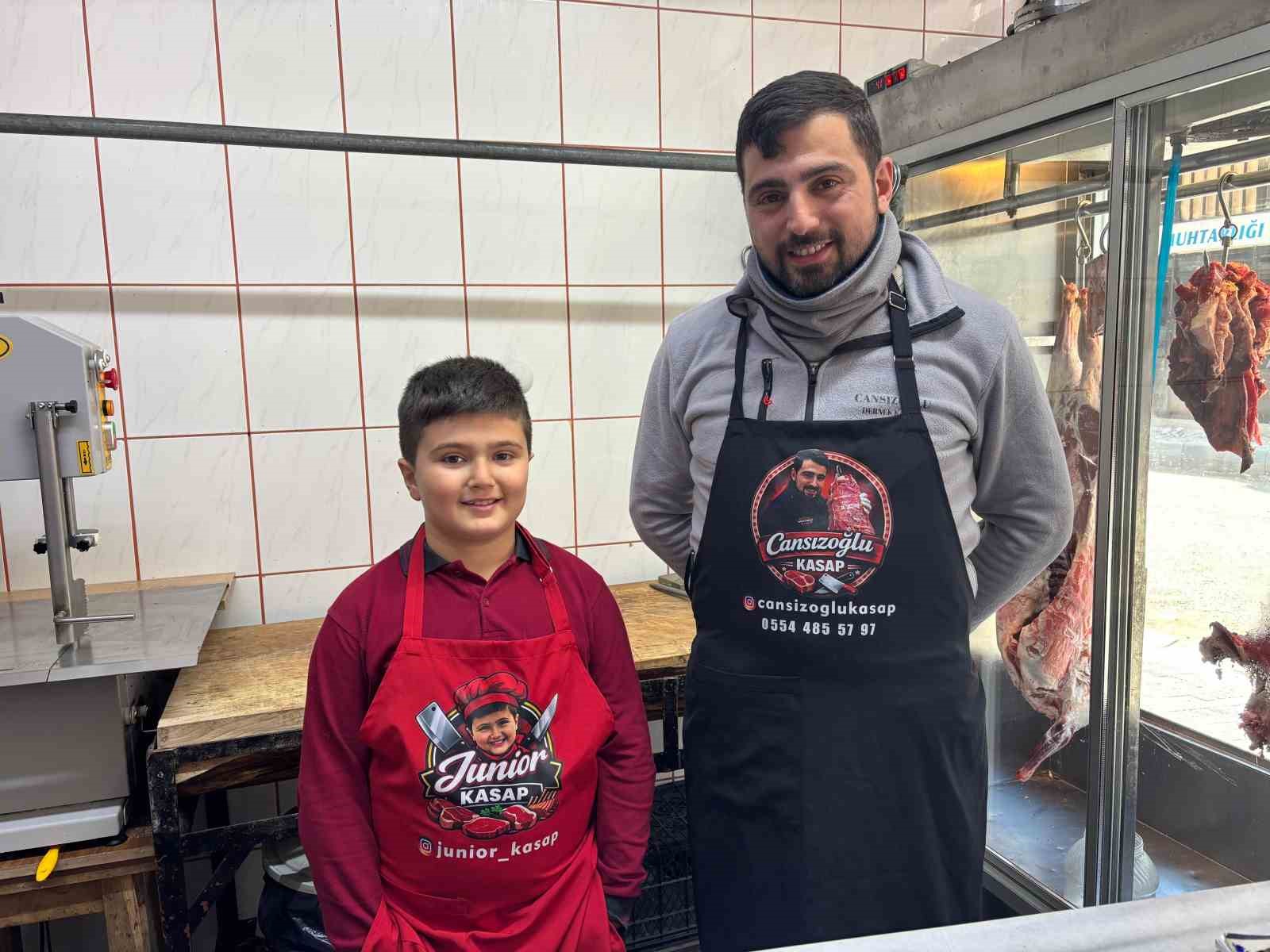 Trabzon’da "Junior Kasap" ilgi odağı oldu
