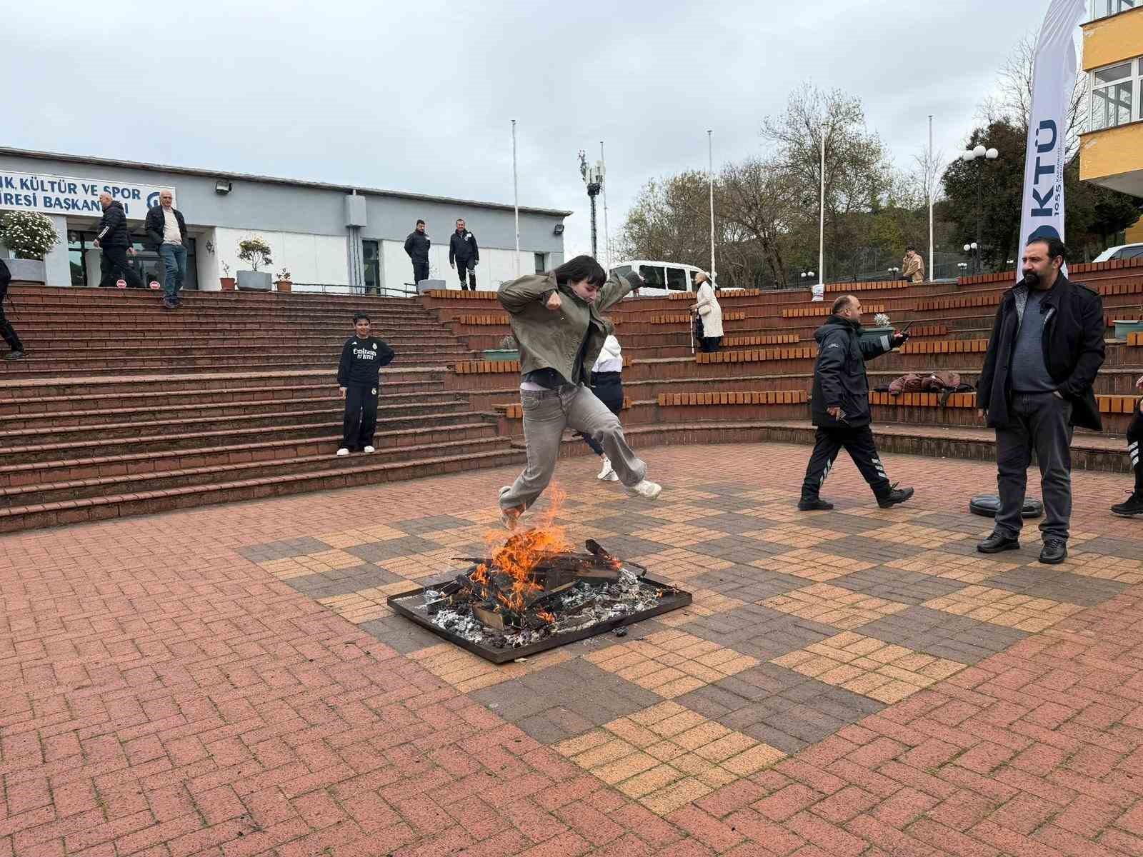 Trabzon’da "Kardeşlik Ateşi" Nevruz coşkusuyla yandı
