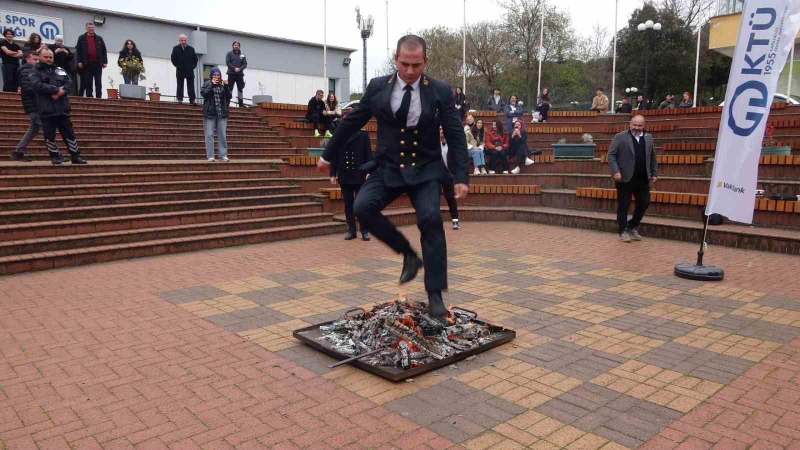 Trabzon’da "Kardeşlik Ateşi" Nevruz coşkusuyla yandı
