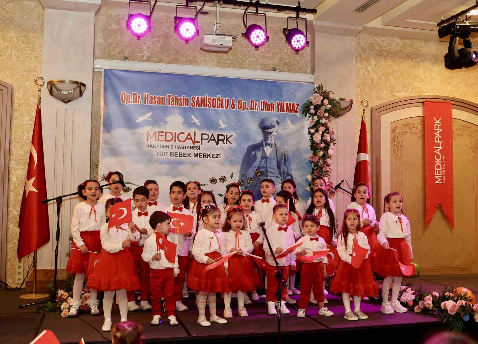 Trabzon’da minik yüreklerin sesi: Medical Park Karadeniz Hastanesi’nden unutulmaz 23 Nisan kutlaması
