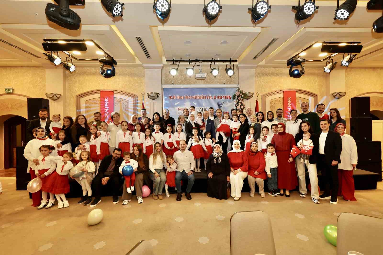 Trabzon’da minik yüreklerin sesi: Medical Park Karadeniz Hastanesi’nden unutulmaz 23 Nisan kutlaması
