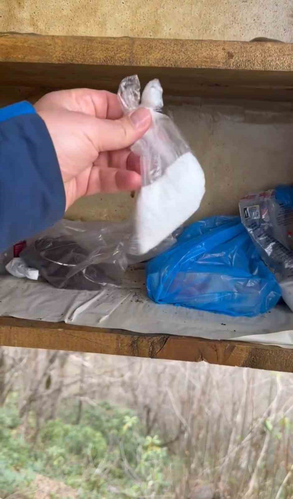 Trabzon’da yayla yolunda şaşırtan görüntü
