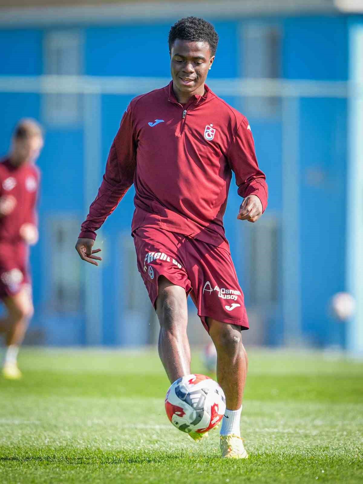 Trabzonspor, Başakşehir maçı hazırlıklarını sürdürdü
