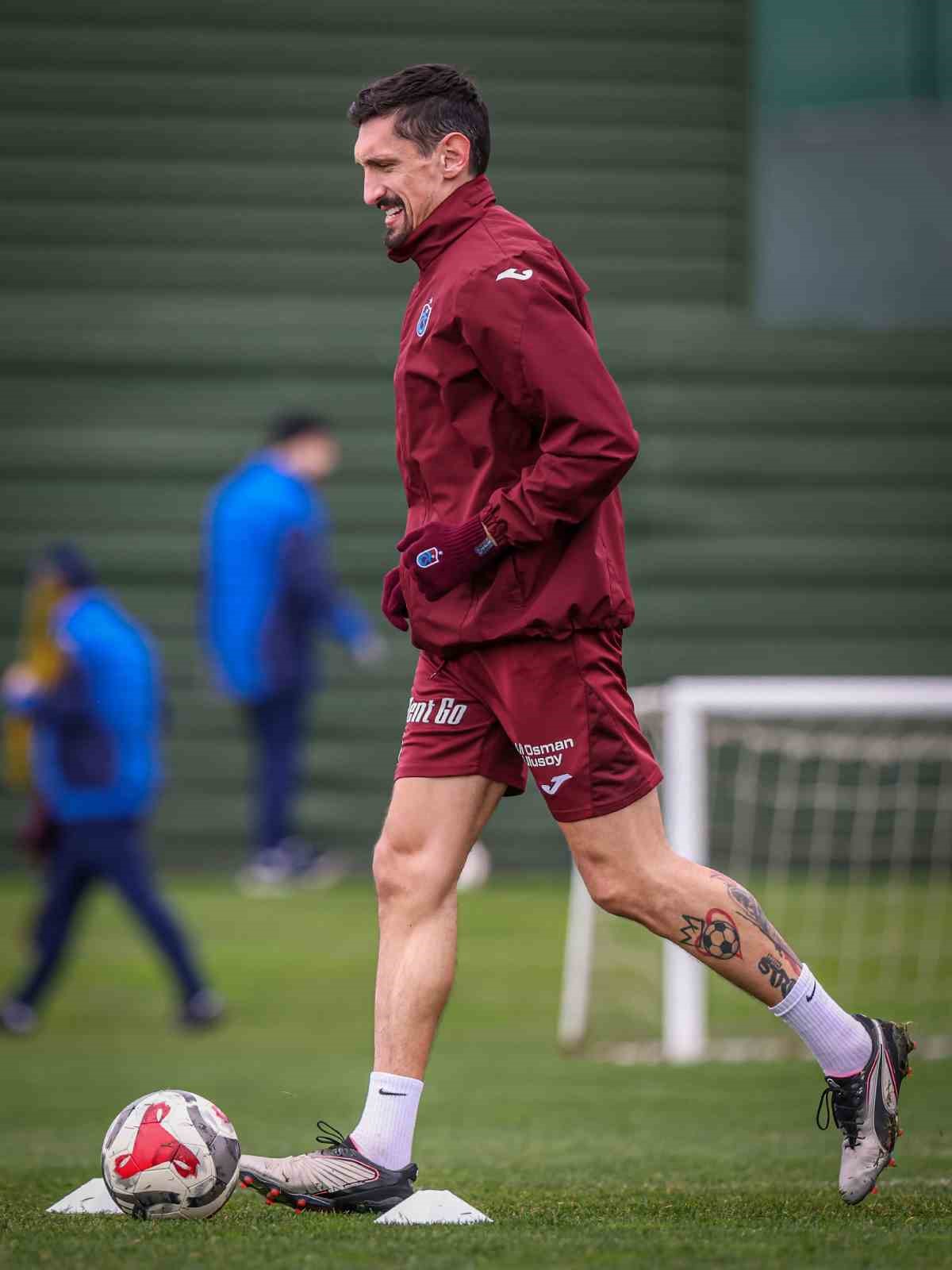 Trabzonspor, Fenerbahçe maçı hazırlıklarını sürdürdü
