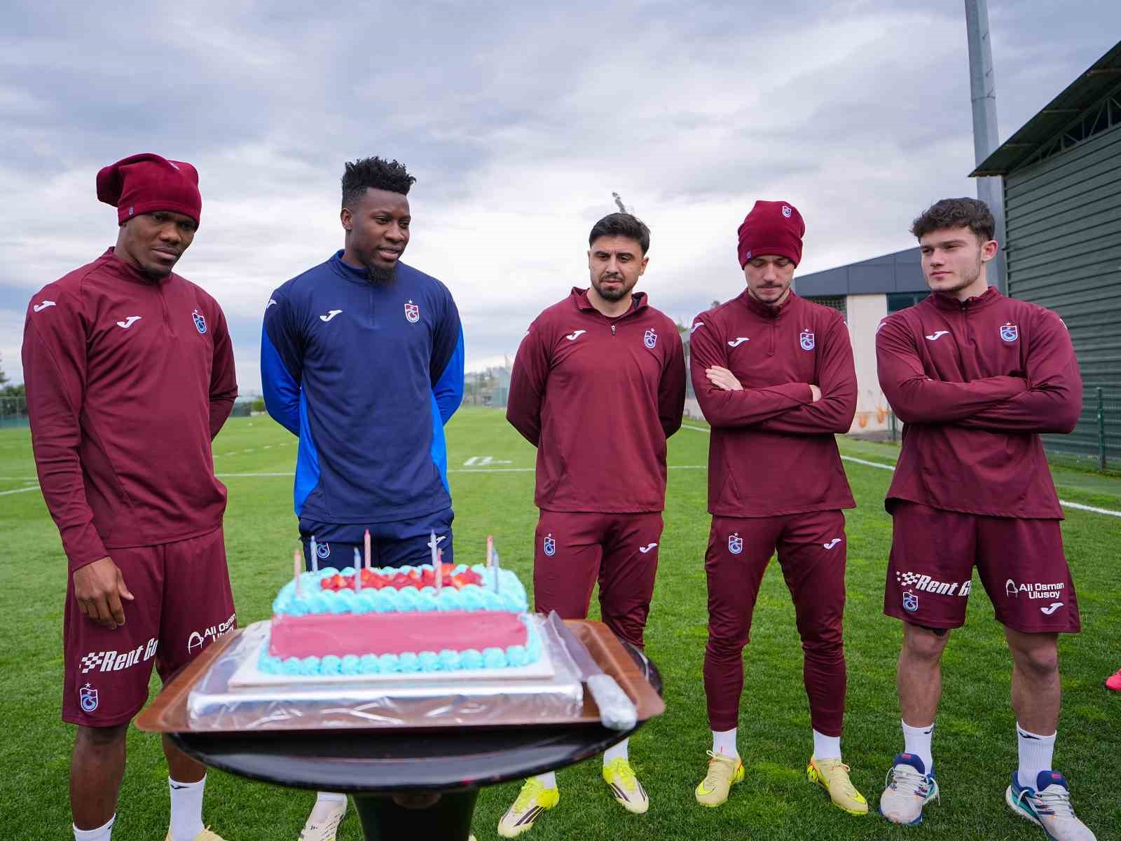 Trabzonspor, Galatasaray maçı hazırlıklarını sürdürdü
