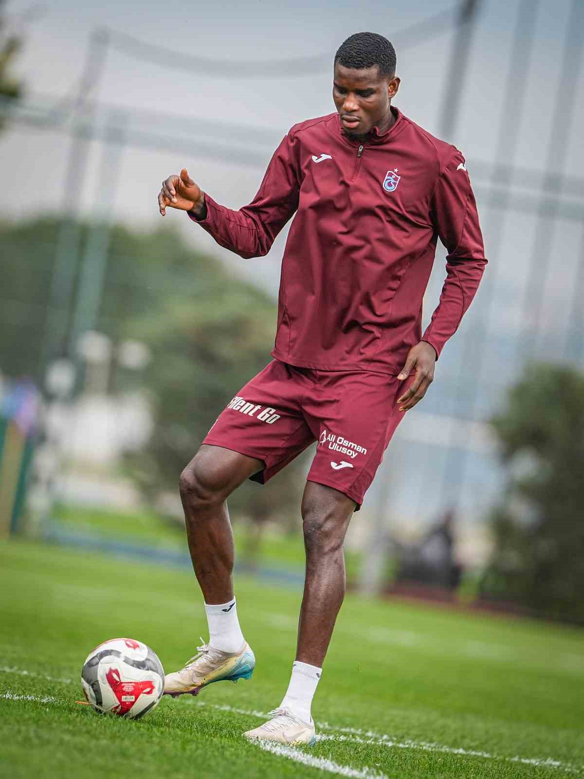 Trabzonspor, Galatasaray maçı hazırlıklarını sürdürdü
