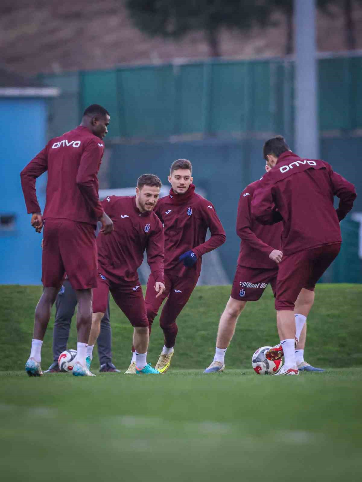 Trabzonspor, Gaziantep FK maçı hazırlıklarına başladı

